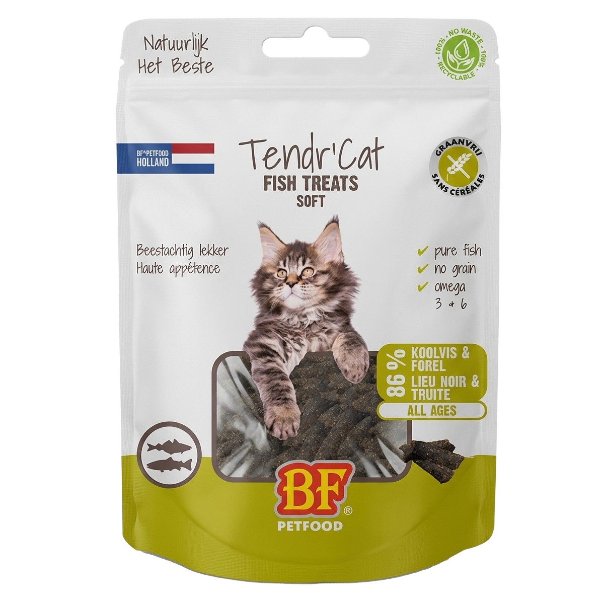 Tendr' Cat - Coalfish & Trout