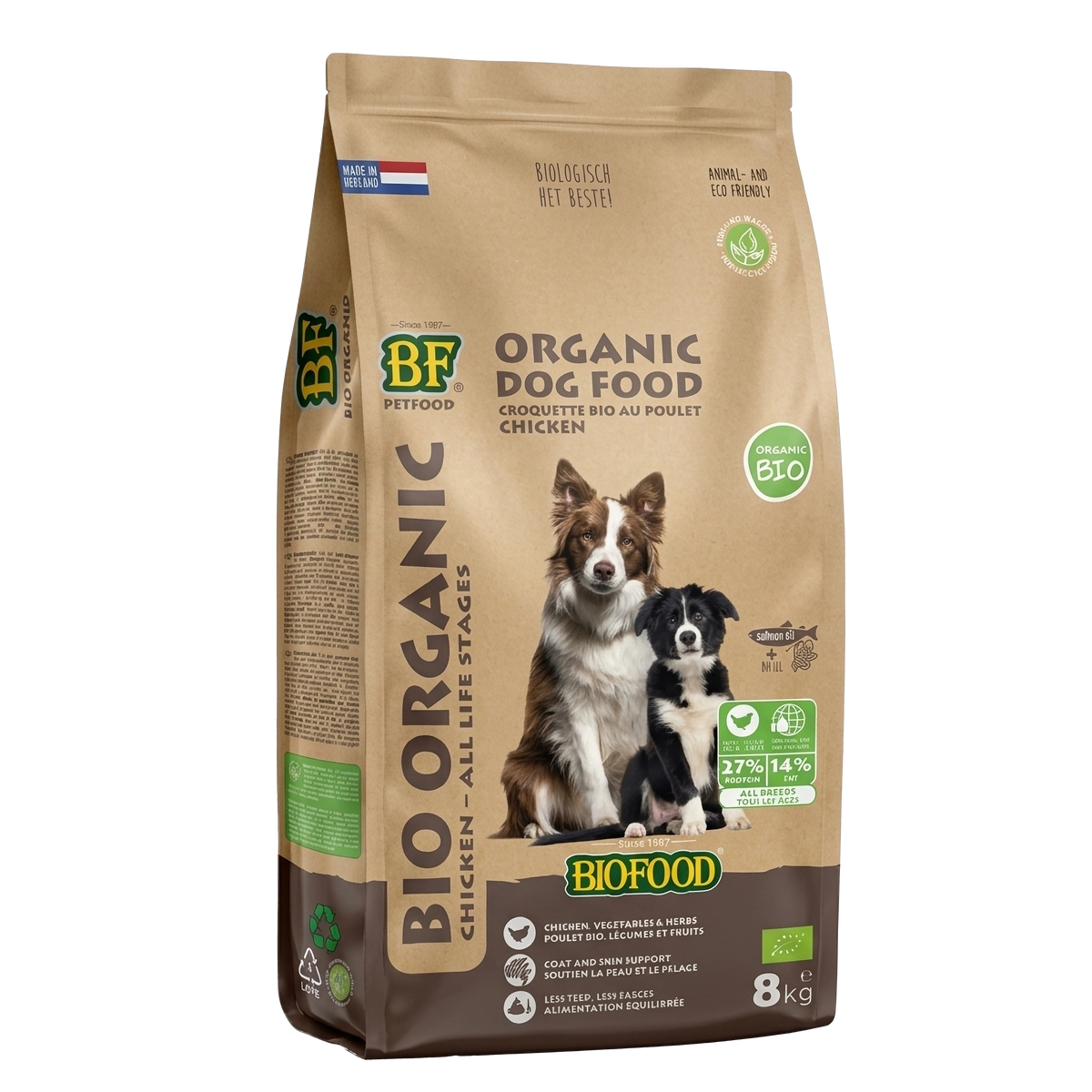BIOFOOD Organic Chicken - All life stages