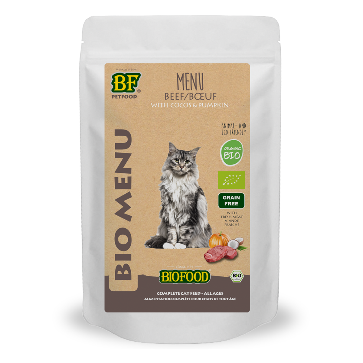 BIOFOOD Organic Beef - Menu