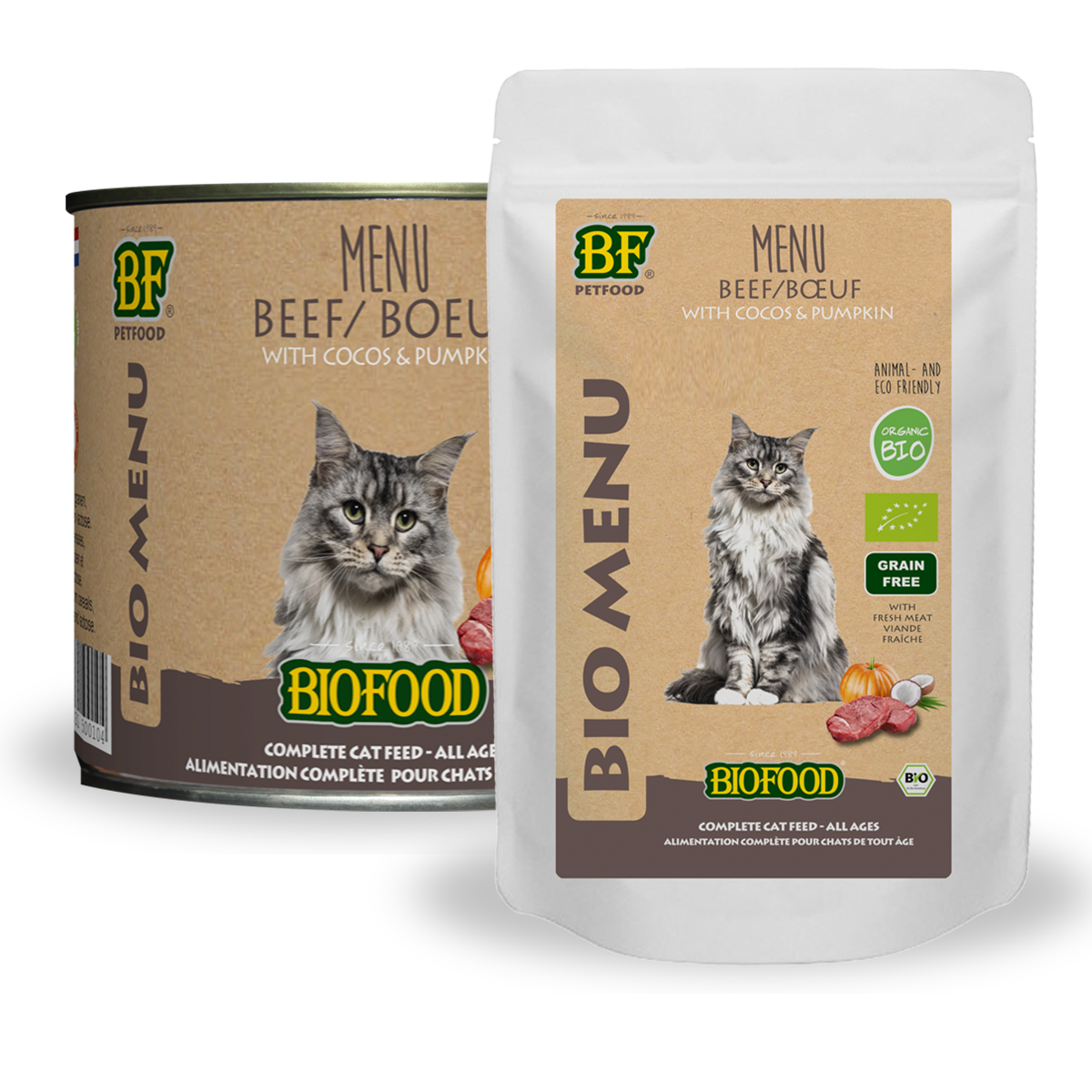 BIOFOOD Organic Beef - Menu